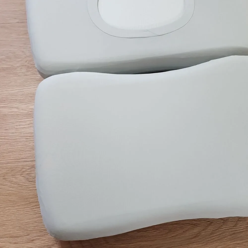 Cushion Lab Deep Sleep Pillow Patented Ergonomic Contour Design Back (Lot Of 2)